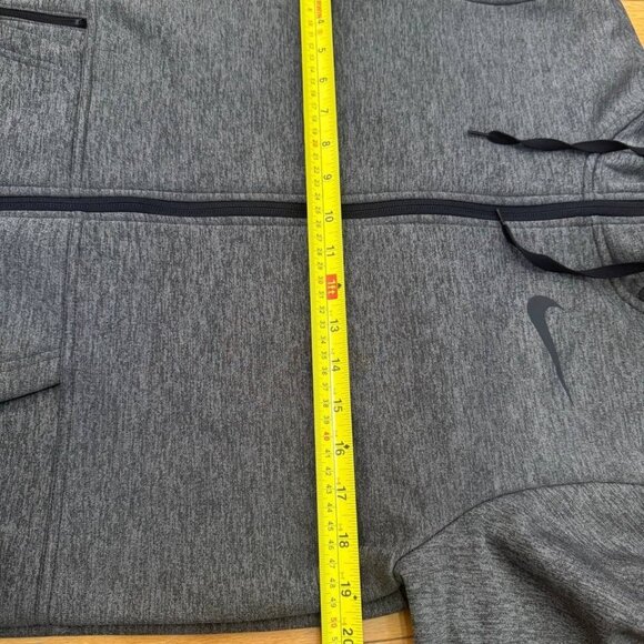 Nike Therma-Fit Full Zip Hoodie CU6231-071 Gray Size S — Made in Vietnam - Picture 10 of 11